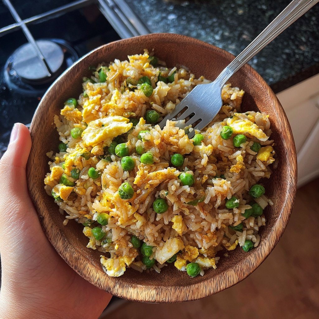 Quick 10 Minute Egg Fried Rice
