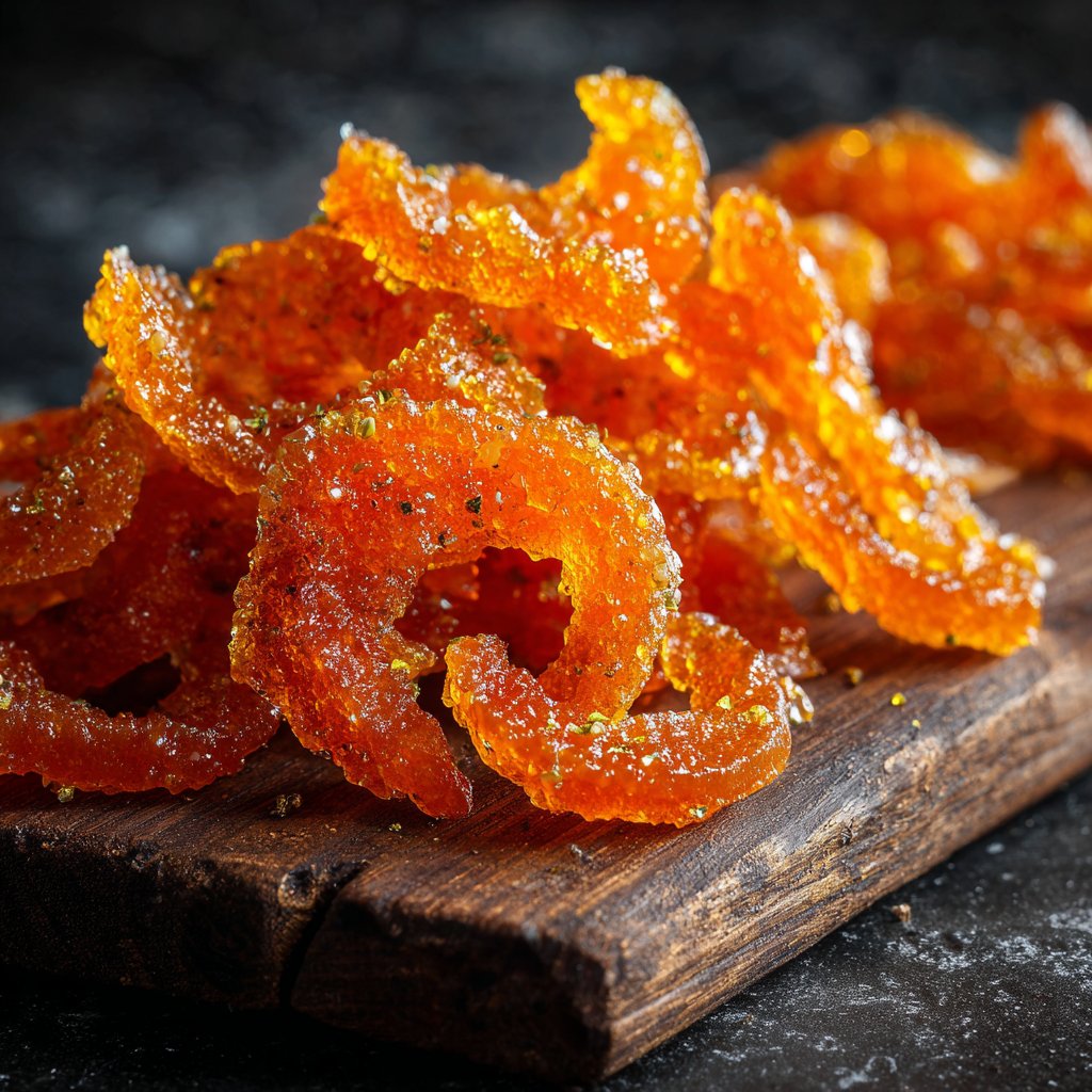 Holiday Candied Orange Peel