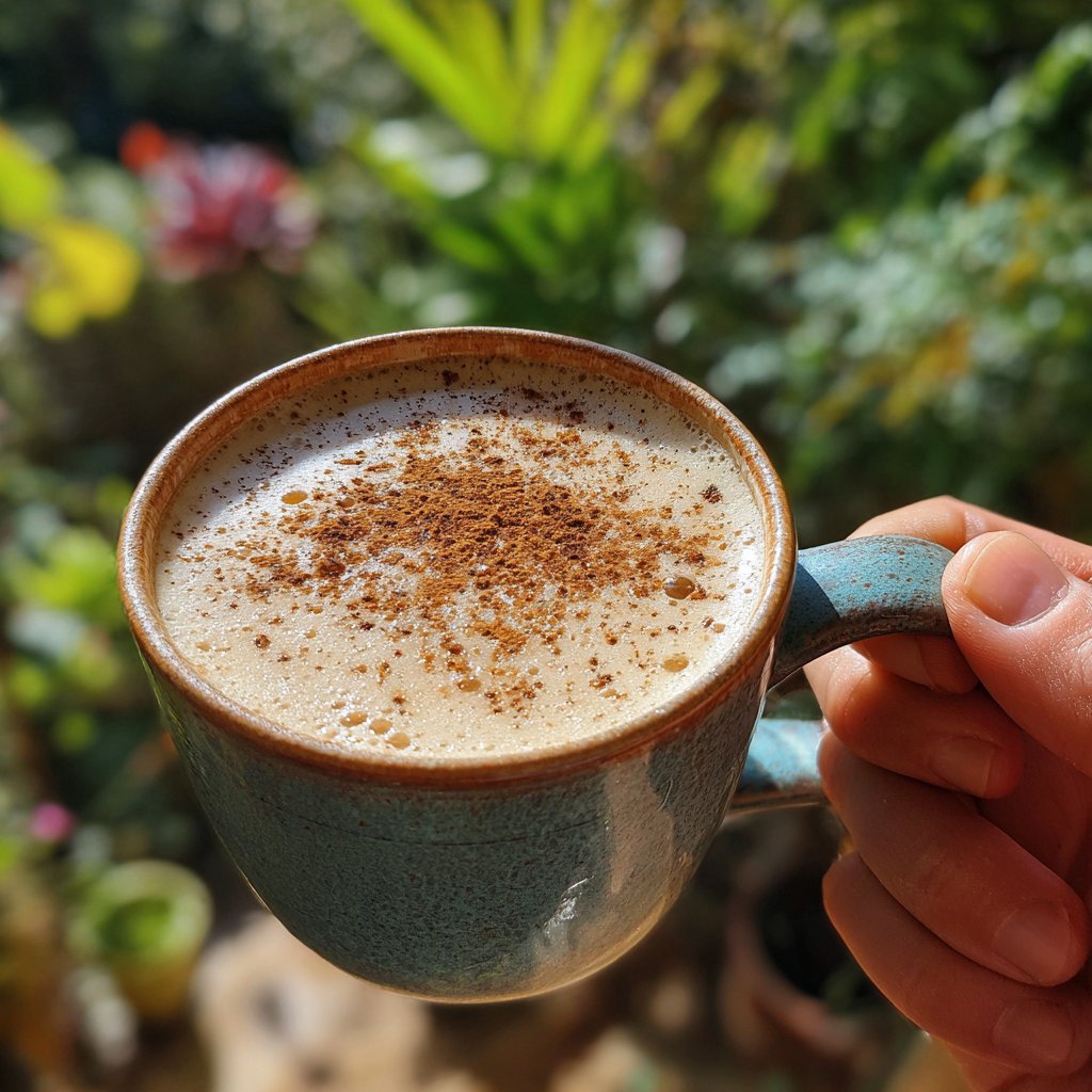 Warm Spiced Almond Milk