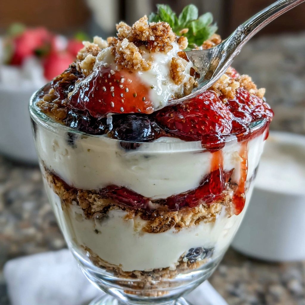 Greek Yogurt Berry Parfait