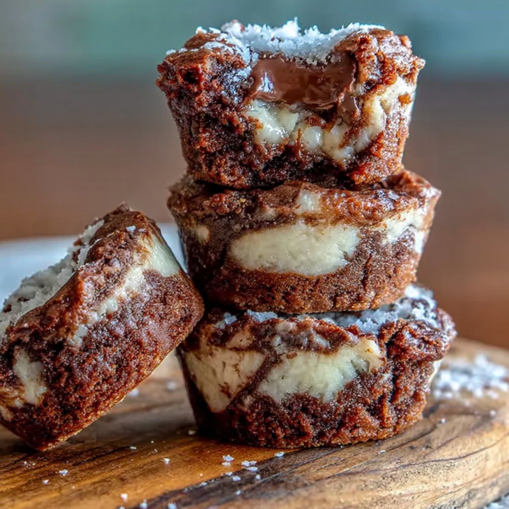 Chocolate Mint Brownie Delights