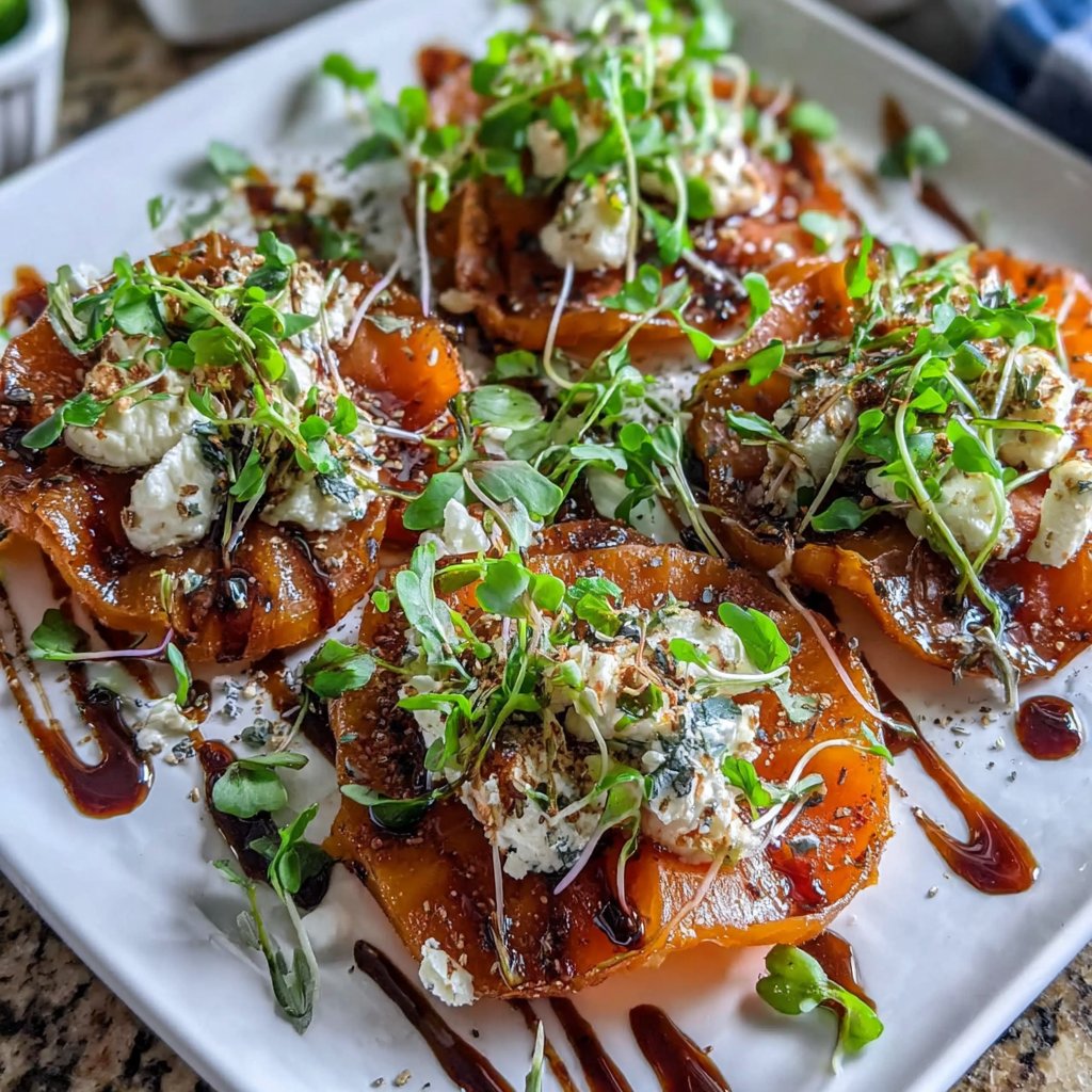 Golden Beet & Goat Cheese Carpaccio