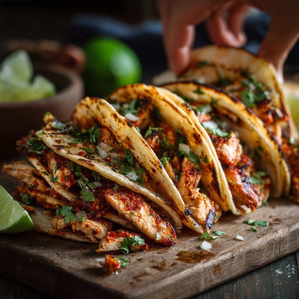 Global Mexican Chicken Tacos