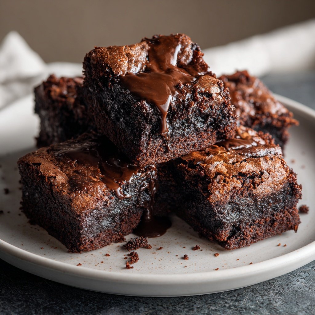 Dessert Chocolate Fudge Brownies