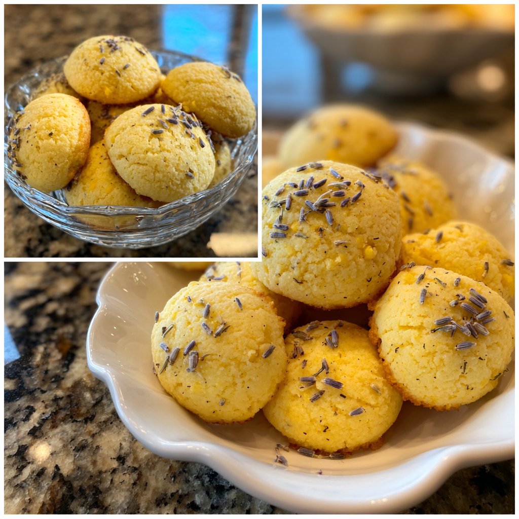 Lemon and Lavender Cookies